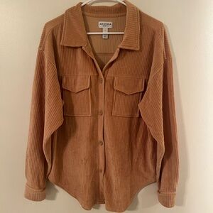 Small Oversized Button Up Sweater